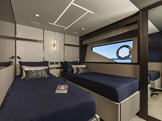 Sunseeker 88 Yacht - Image courtesy of Sunseeker International