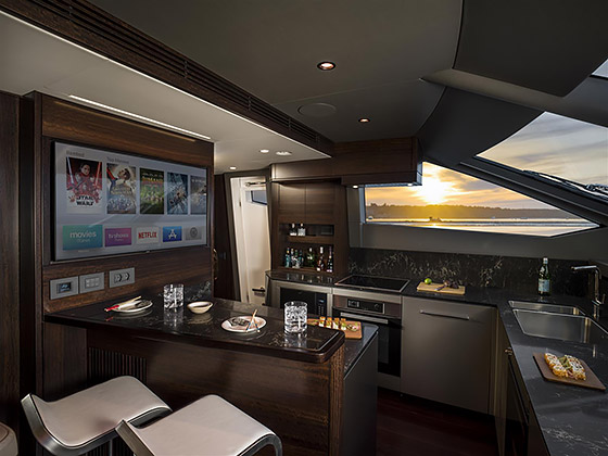 Sunseeker 88 Yacht - Image courtesy of Sunseeker International