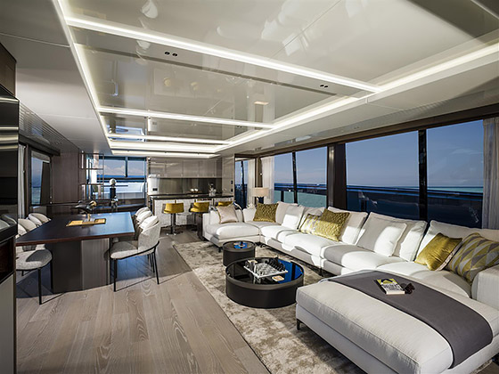 Sunseeker 90 Ocean - Image courtesy of Sunseeker International